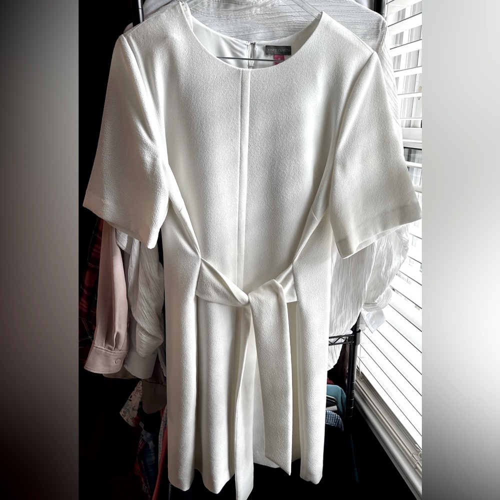 Vince Camuto Women’s Soft White Size 10 Dress